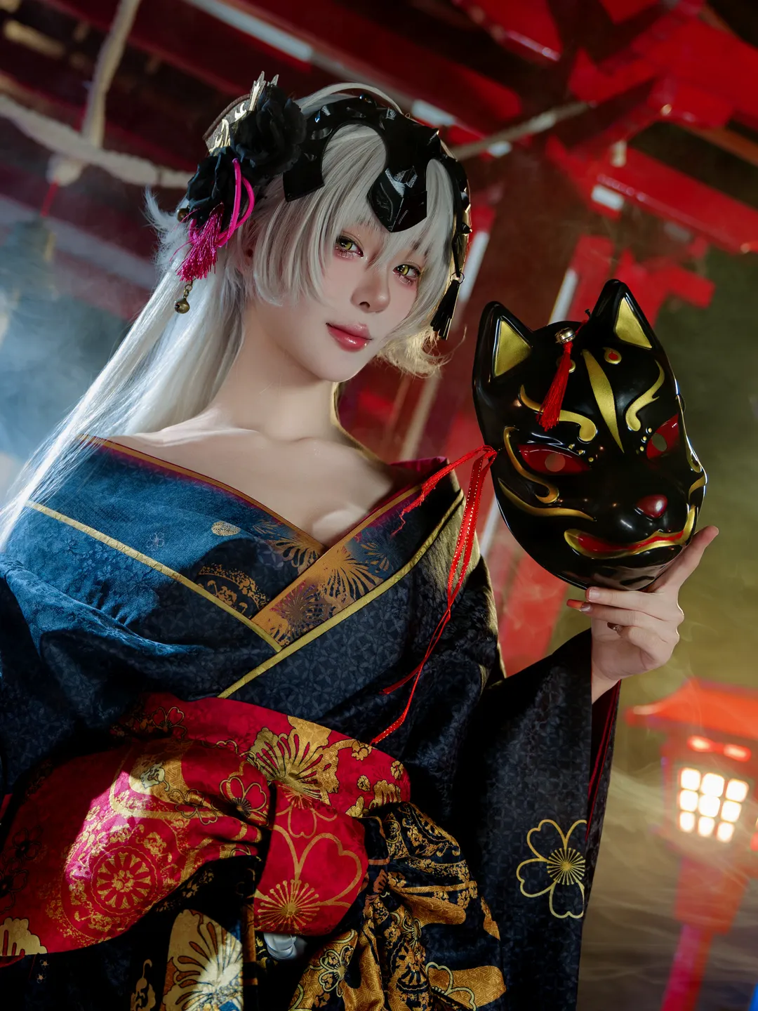 cosplay, Fate/Grand Order, 和风, 贞德Alter cos, 花魁 - 第2张