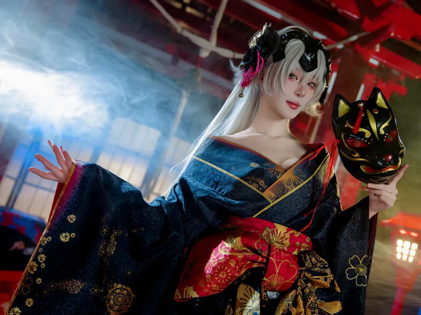 cosplay, Fate/Grand Order, 和风, 贞德Alter cos, 花魁