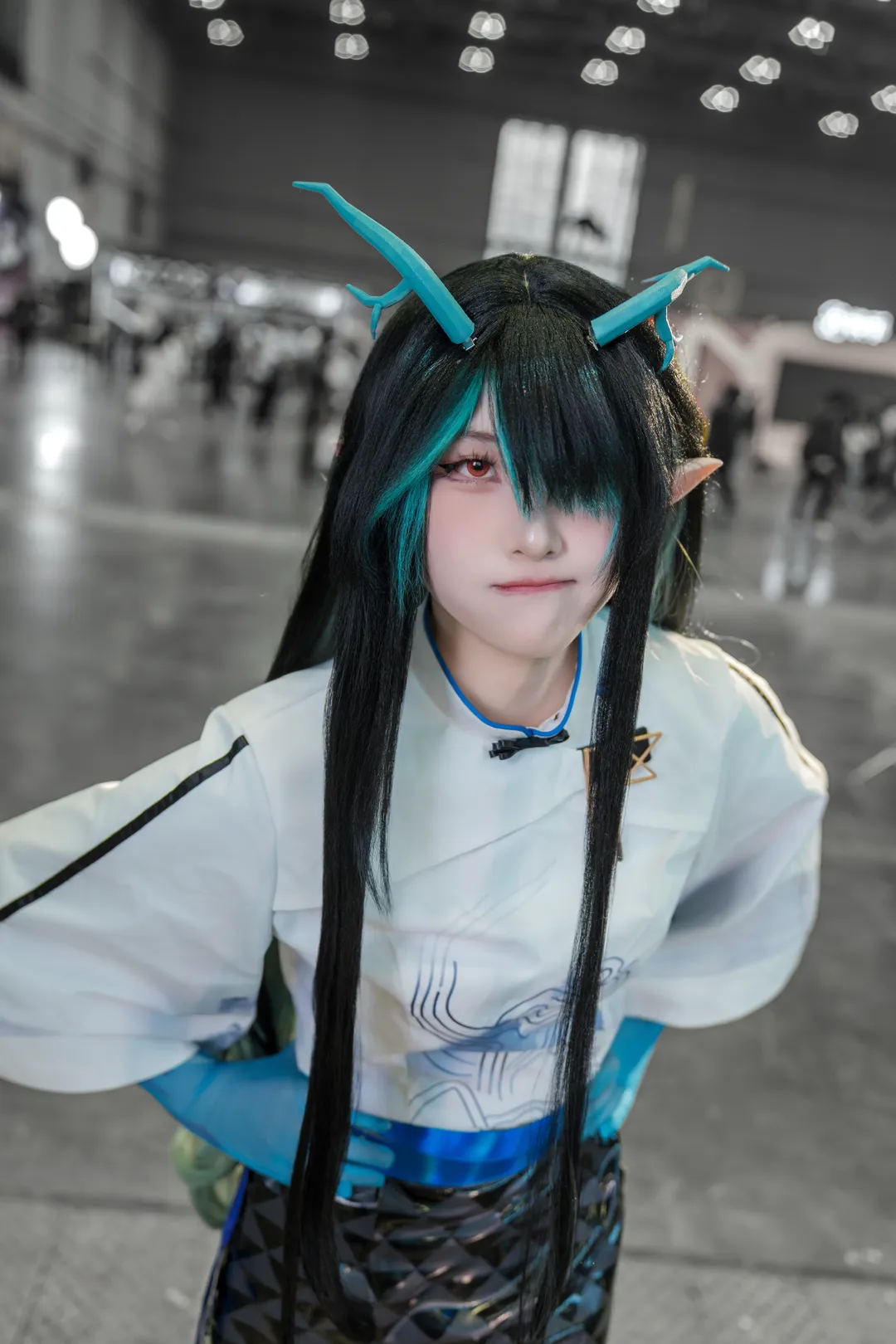 漫展场照, 明日方舟, 丝袜穿搭, 二次元Coser, 夕cos - 第3张