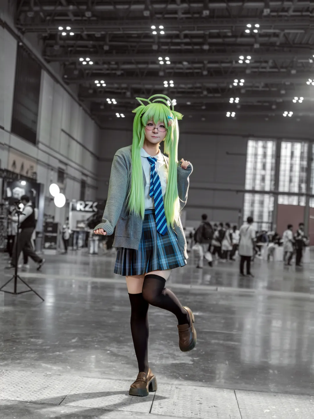 Blue Archive, Convention photos, Cosplay photography, Preppy style outfit, Nozomi Cosplay - Image 6