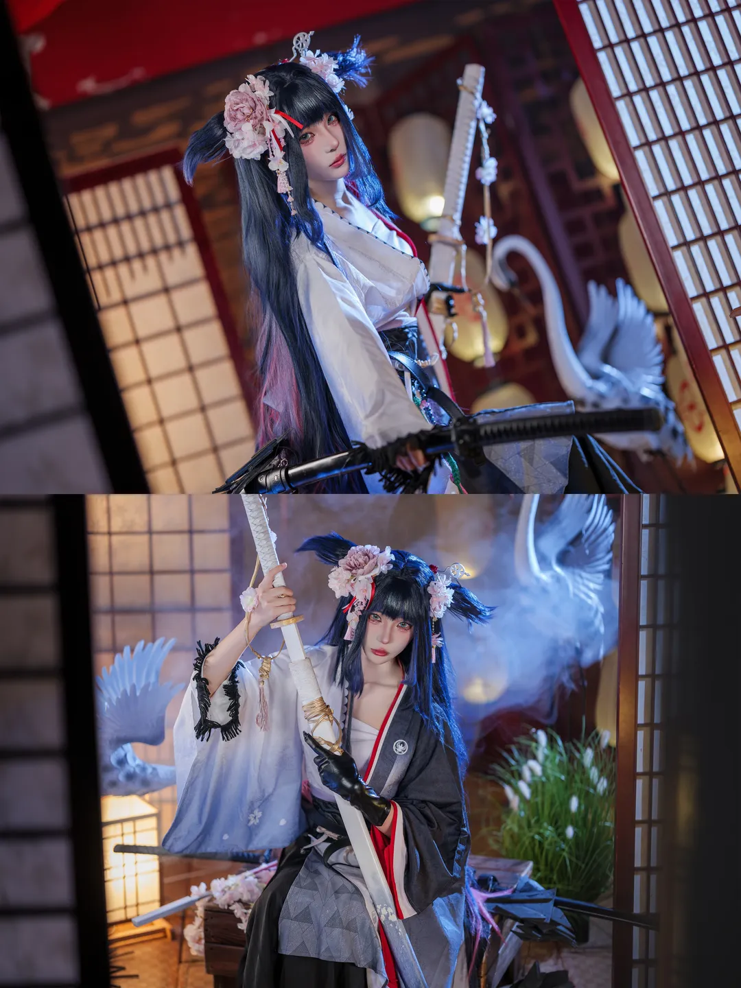 明日方舟, 和风cos, 澪cos, 清冷少女, 武士刀 - 第6张