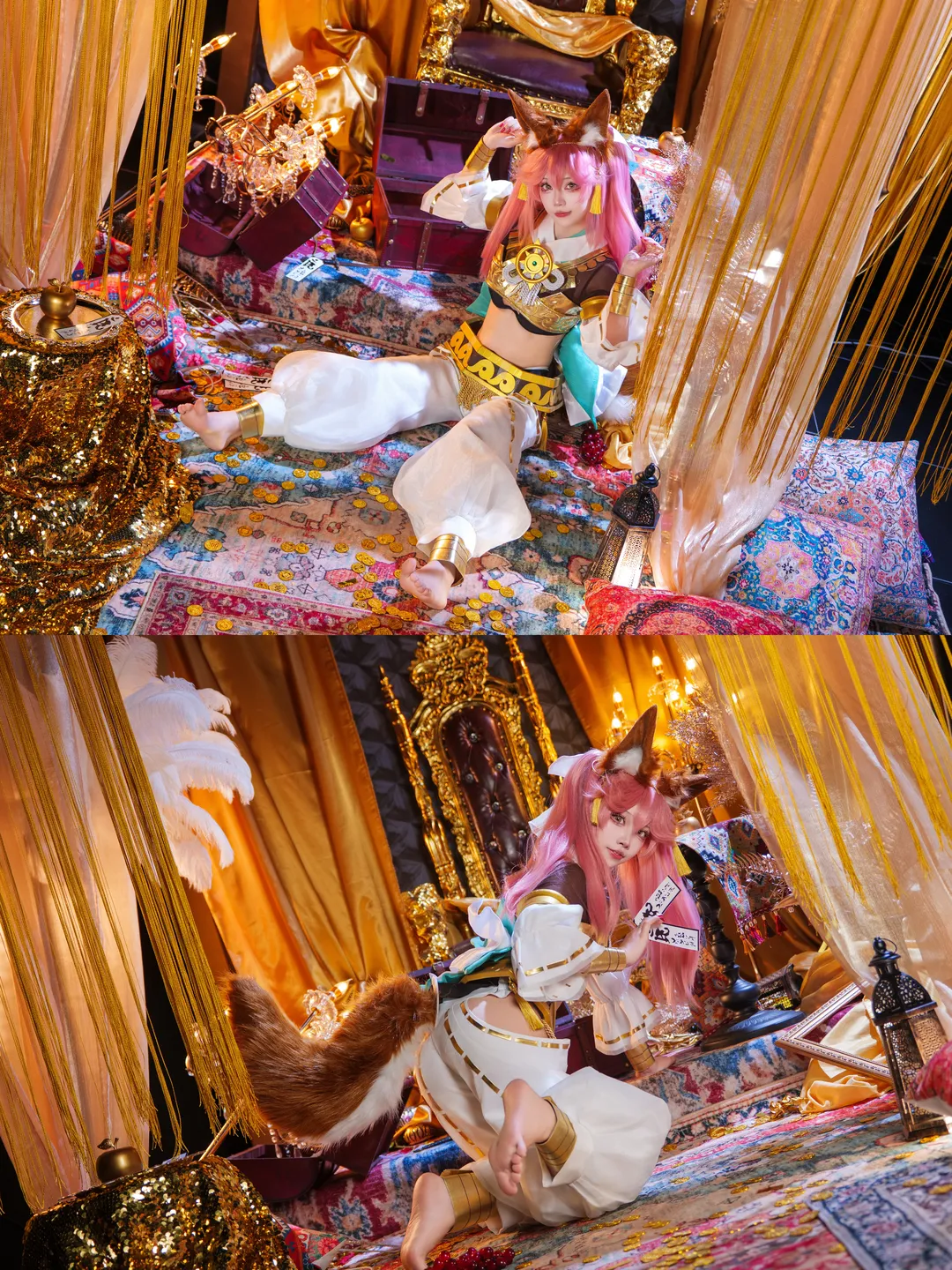 Cosplay摄影, 玉藻前cos, 神话礼装, 命运-冠位指定, 异域金殿 - 第3张