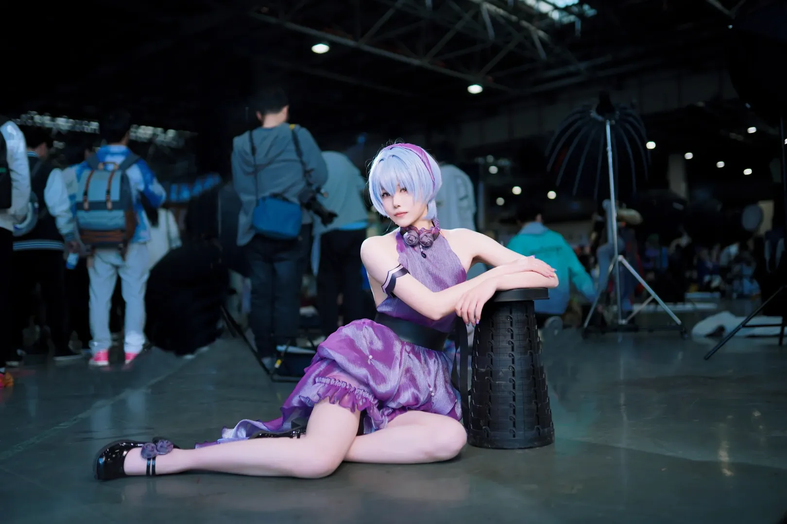 绫波丽cos, 漫展摄影, 新世纪福音战士, cosplay正片, 花之语 - 第4张