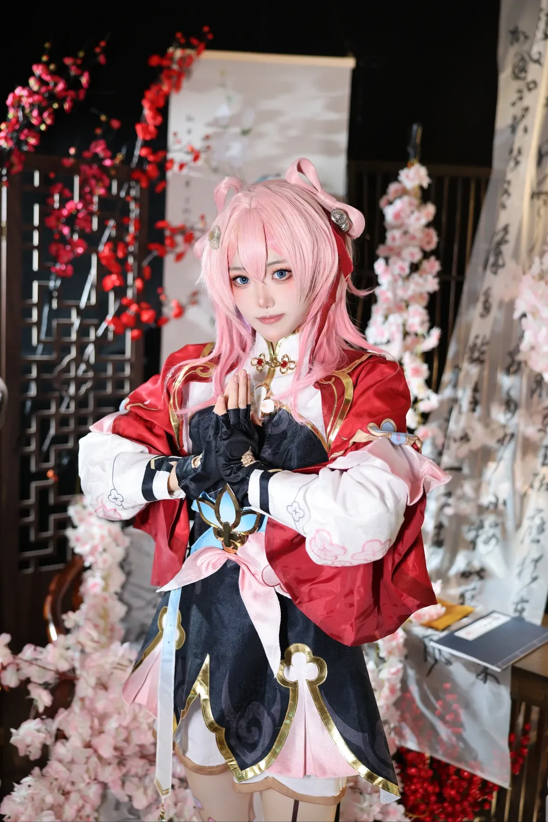 崩坏星穹铁道, 三月七cos, 仙舟三月七, 国风cosplay, 白丝穿搭 - 第2张