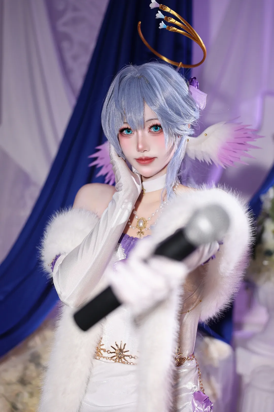 崩坏星穹铁道, 知更鸟cos, 二次元cosplay, 白丝cos, 圆舞琉歌 - 第3张