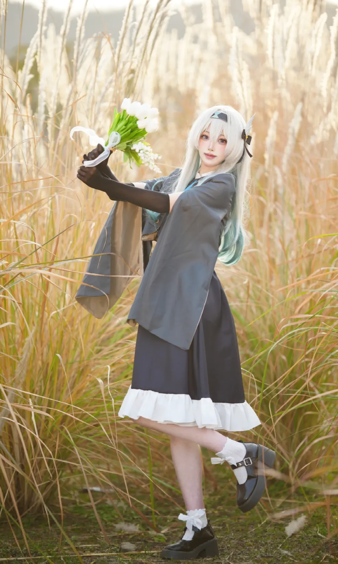 崩坏星穹铁道, 流萤cos, 户外写真, cosplay摄影, 二次元穿搭 - 第1张