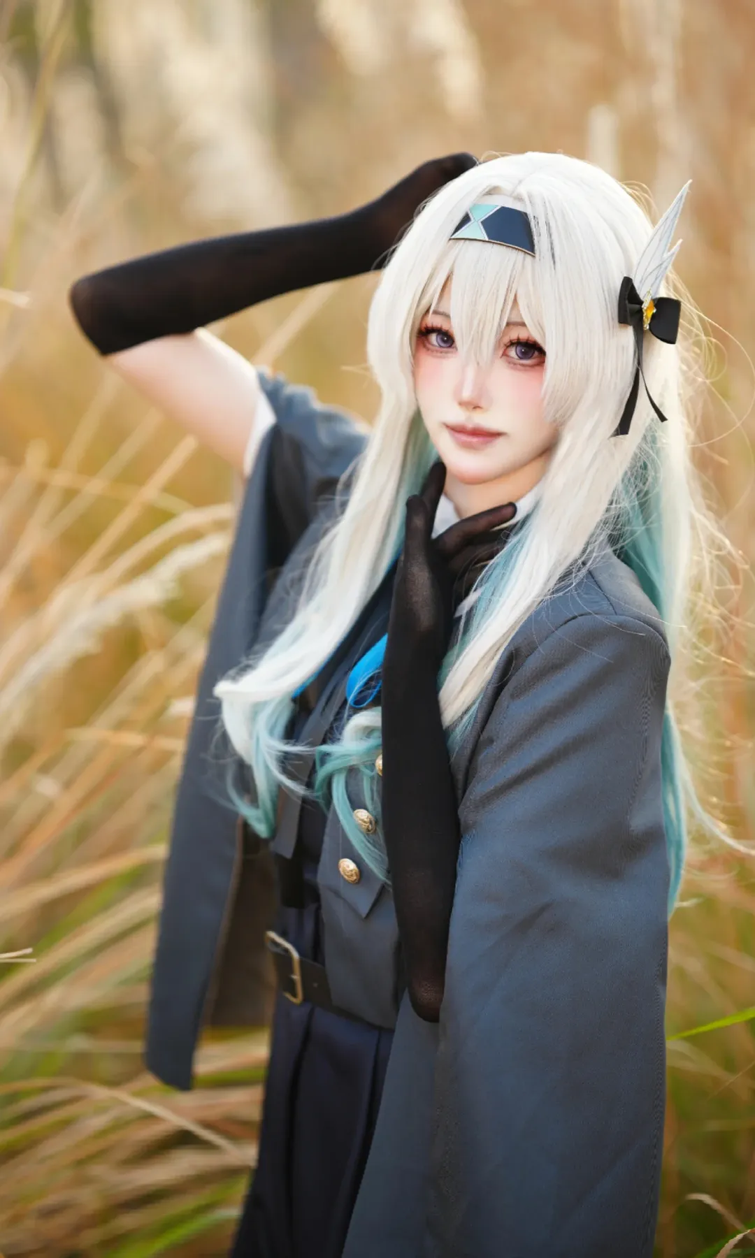 崩坏星穹铁道, 流萤cos, 户外写真, cosplay摄影, 二次元穿搭 - 第2张