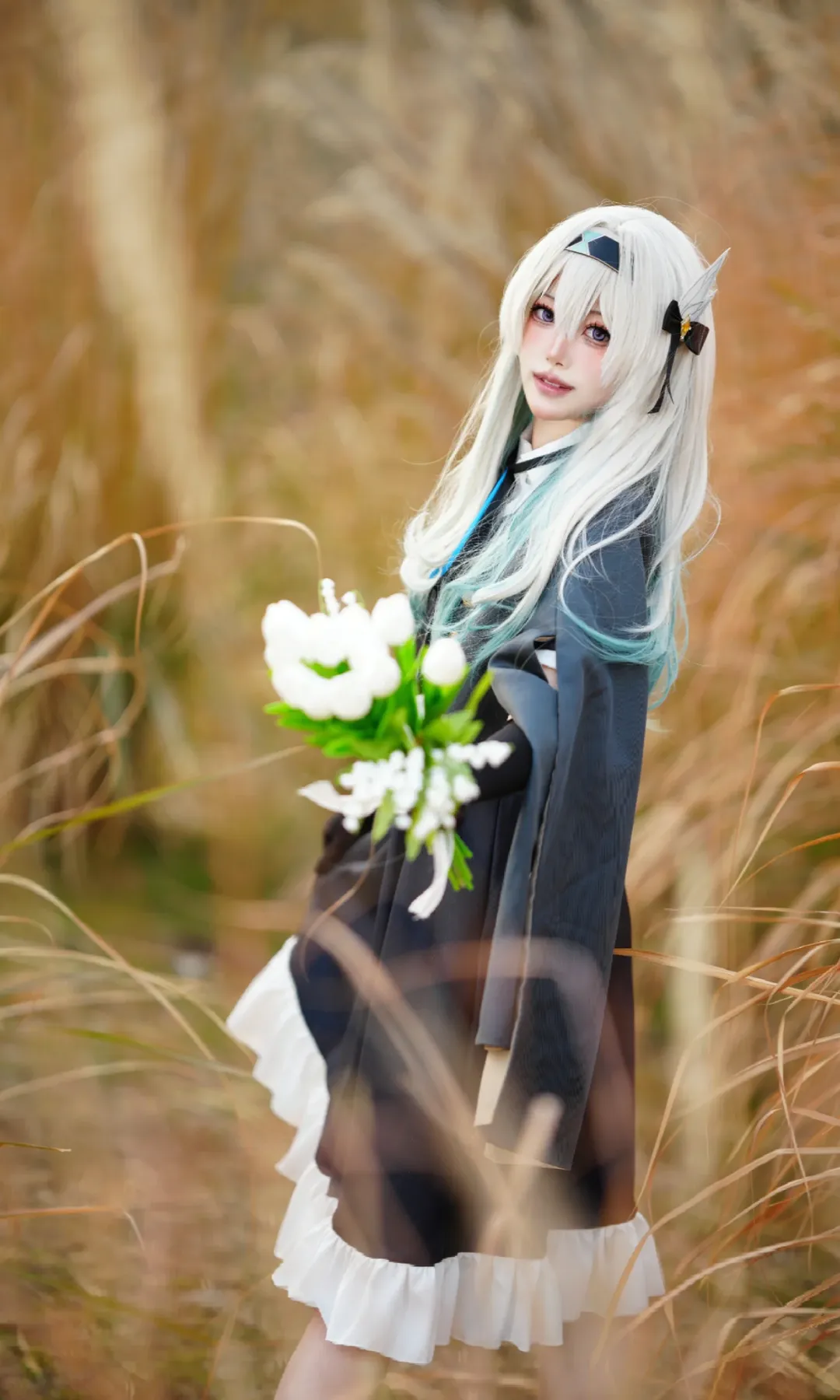 崩坏星穹铁道, 流萤cos, 户外写真, cosplay摄影, 二次元穿搭 - 第4张