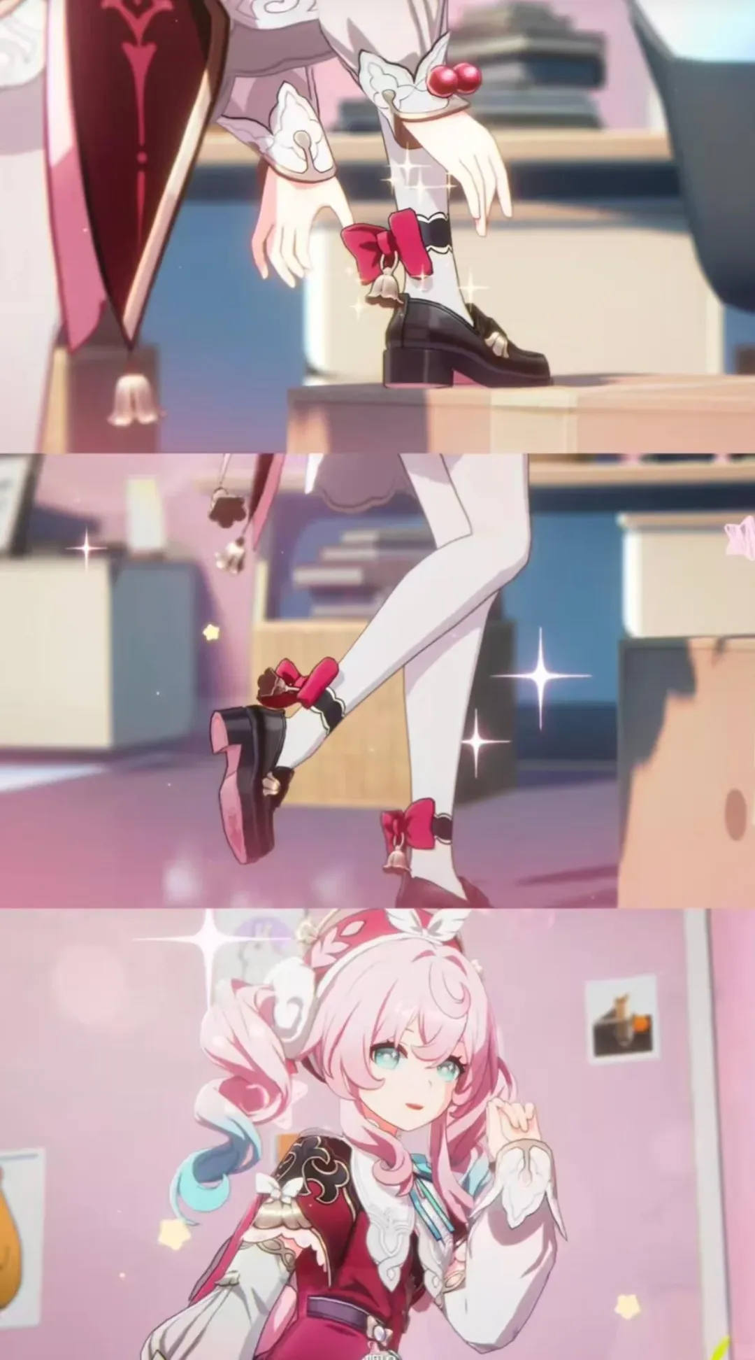 cosplay, 崩坏星穹铁道, 风堇cos, 白丝, 圣诞风cos - 第2张