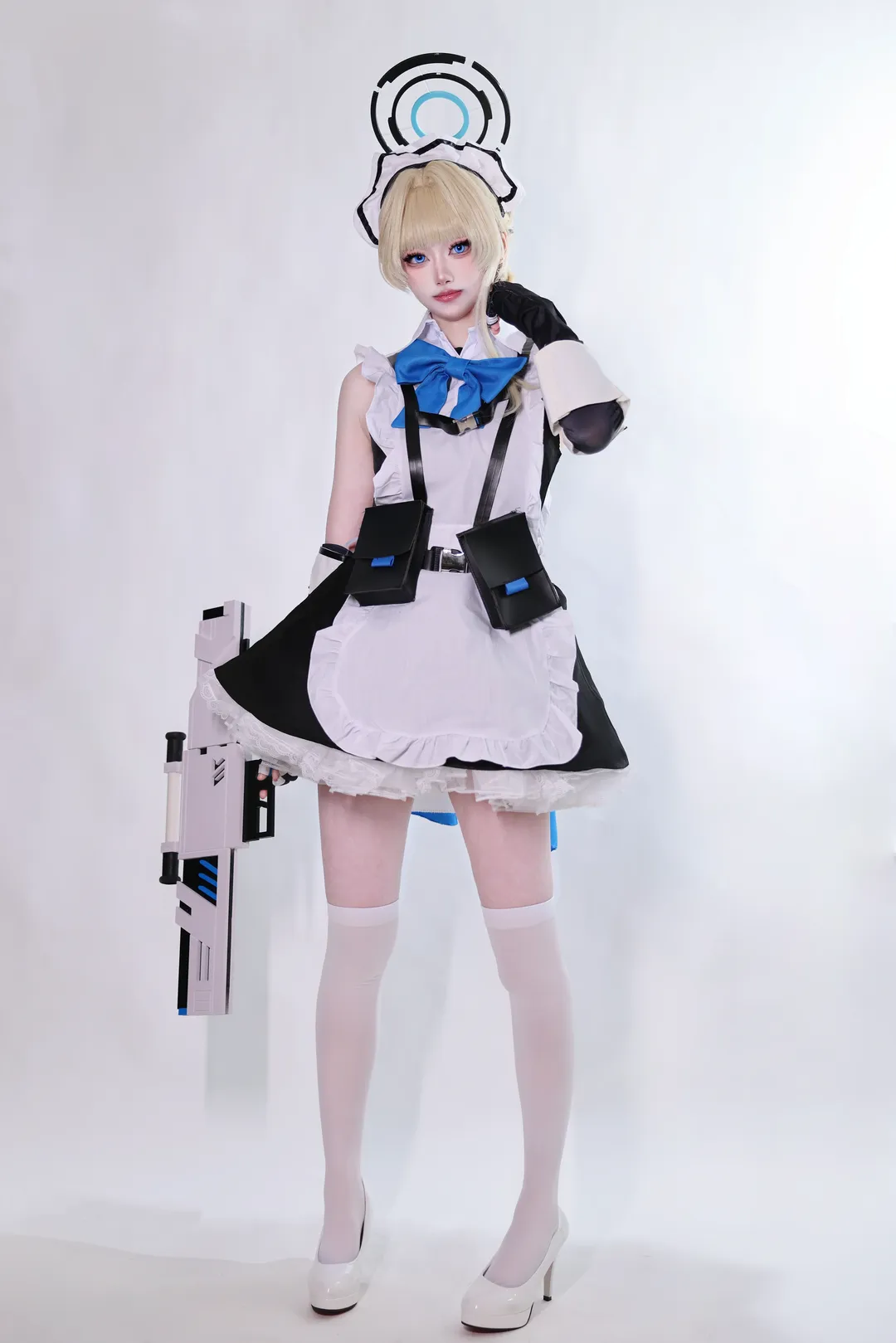ブルーアーカイブ, コスプレ日常, 飛鳥馬トキ コスプレ, タクティカルメイド, SF装備