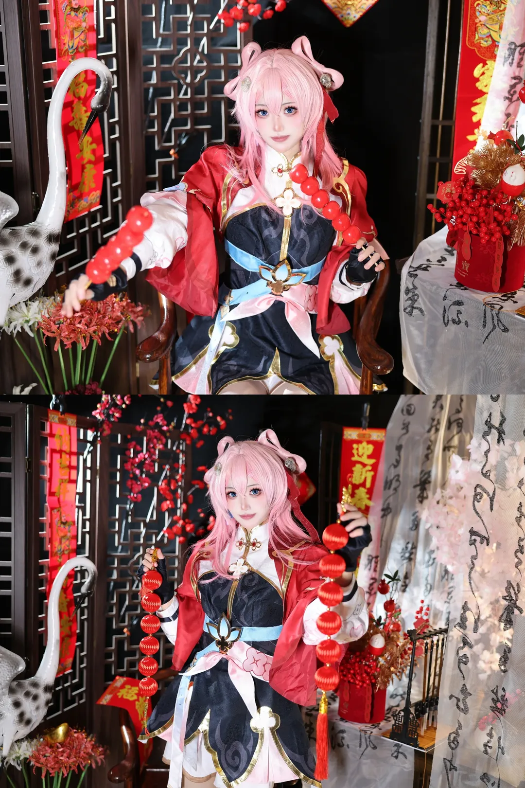 崩坏星穹铁道, 三月七cos, 国风摄影, 新春cosplay, 二次元新年 - 第3张
