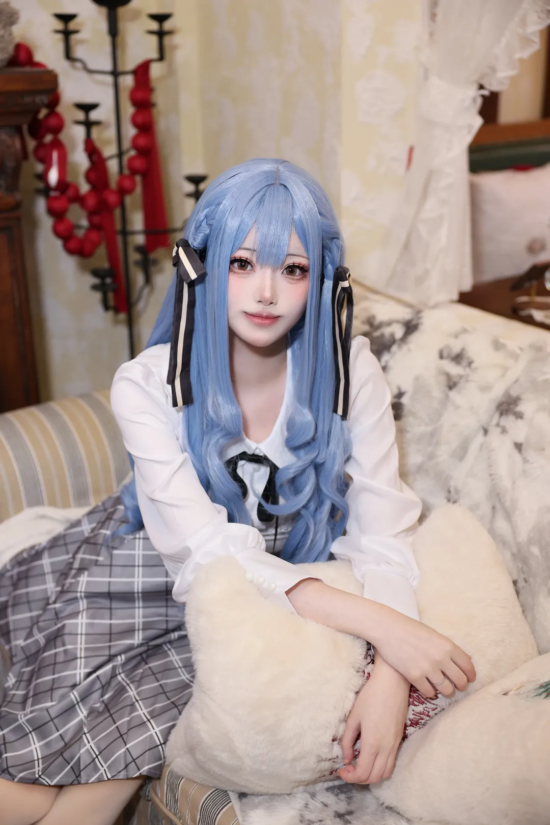 cosplay, Anime girl, Sakiko Toyokawa cosplay, Ave Mujica, Vintage style outfit - Image 6