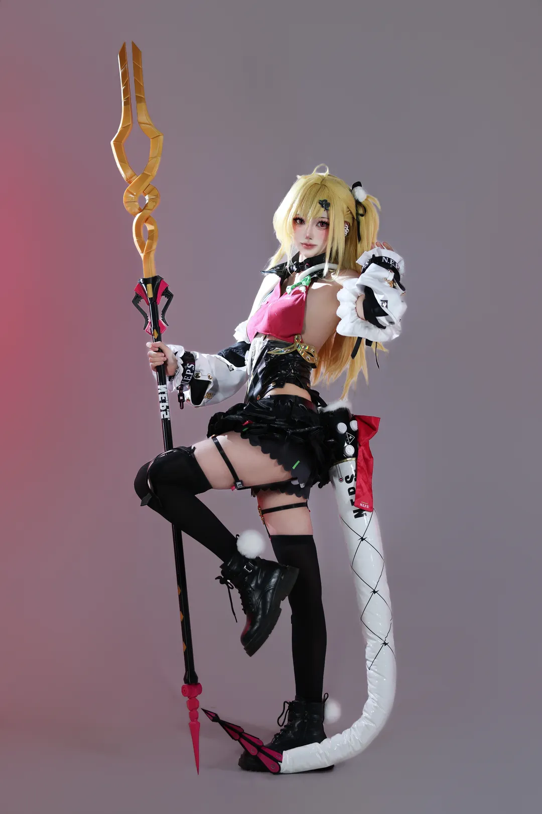 绝区零, 二次元, 希希芙cos, 棚拍, 黑丝 - 第2张