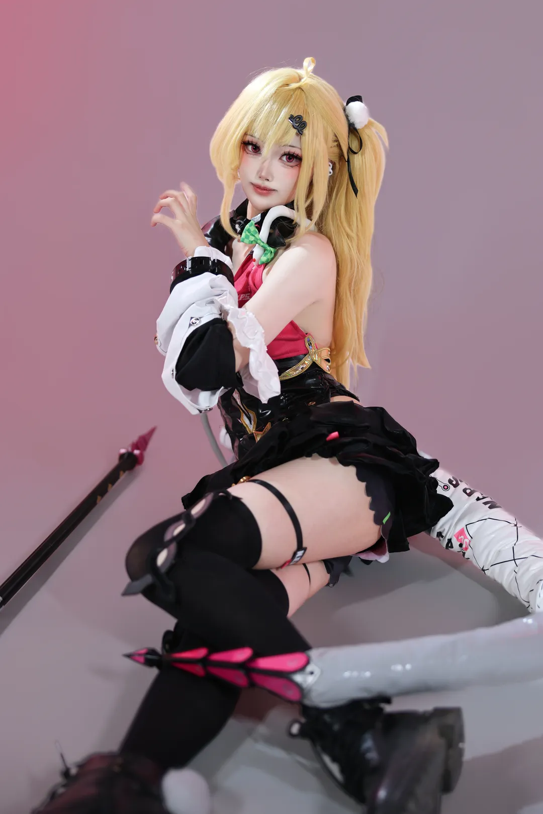 绝区零, 二次元, 希希芙cos, 棚拍, 黑丝 - 第4张