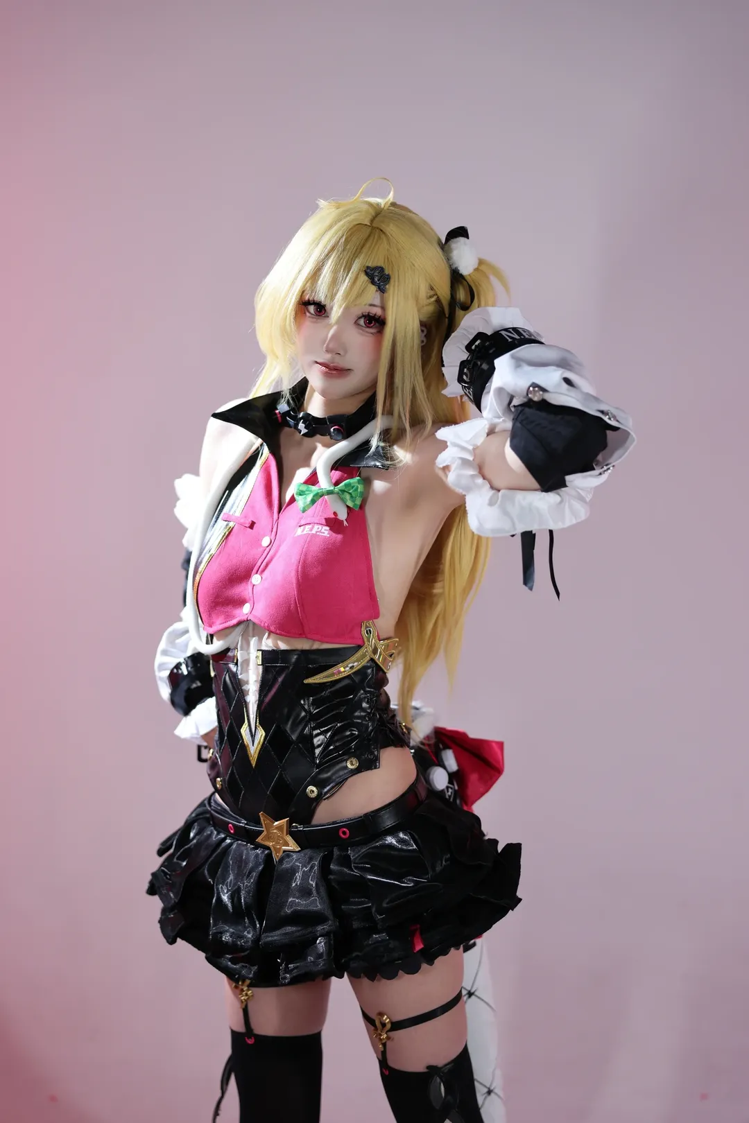 Zenless Zone Zero, Cissia Cosplay, Cosplay photography, Studio portrait, Stockings - Image 4