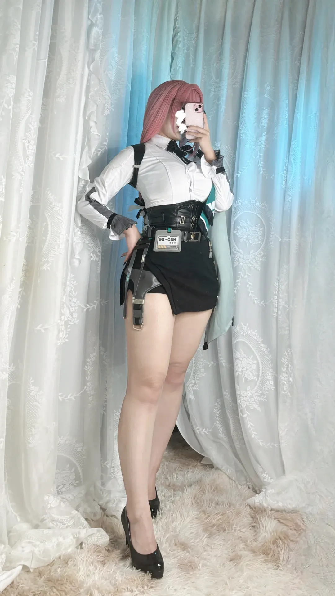 绝区零, cosplay穿搭, 月城柳cos, 绝区零cosplay, 月城柳对空六课