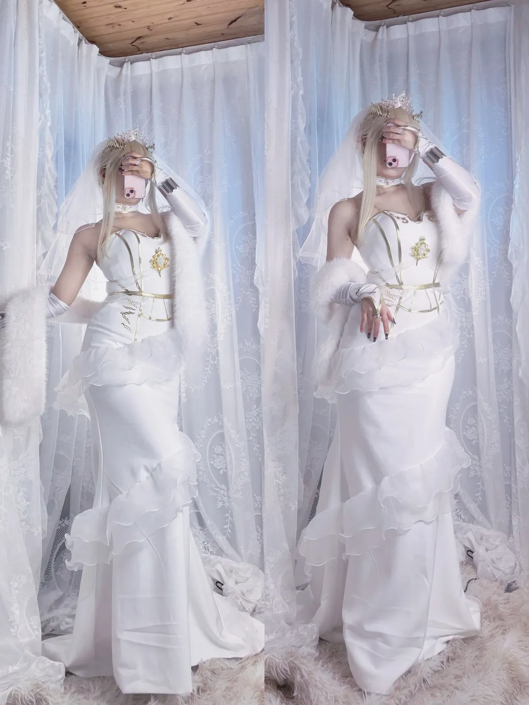 Fate/Grand Order, Altria cosplay, Gorgeous gown, Lartoria cosplay, Homemade cosplay costume - Image 1