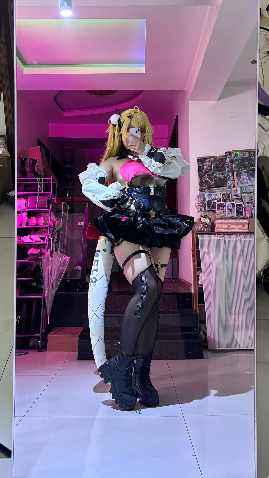 绝区零, 希希芙cos, 镜面自拍, 二次元穿搭, cosplay试衣 - 第3张