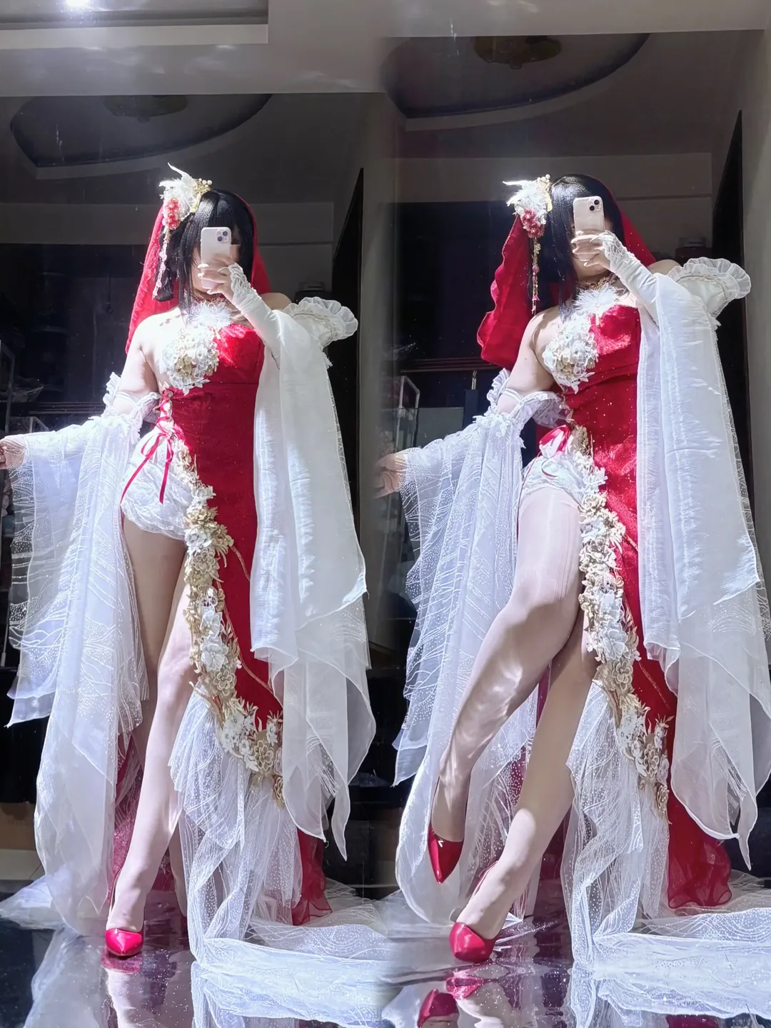 碧蓝航线, 镇海cos, cosplay试衣, 碧蓝航线镇海, 锦帐良宵 - 第1张
