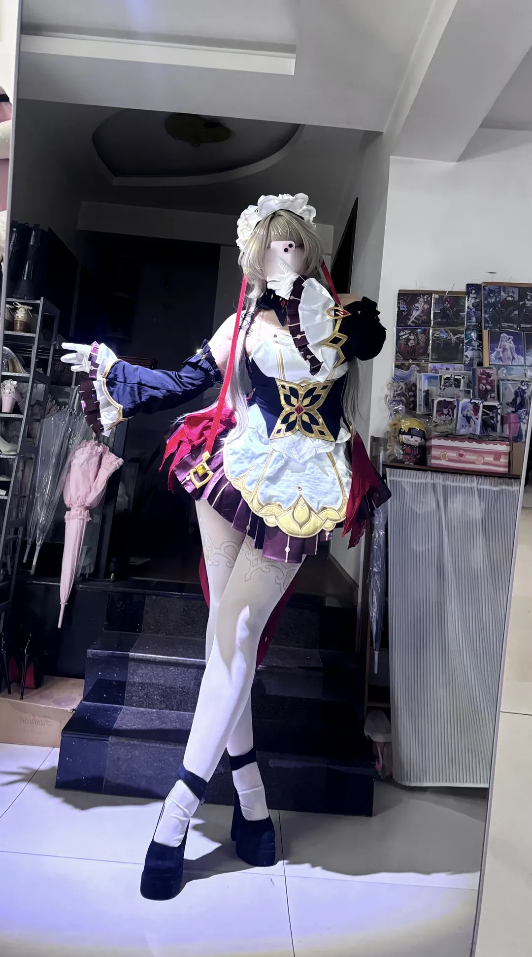 桑多涅cos, 原神, 木偶, cosplay, 白丝