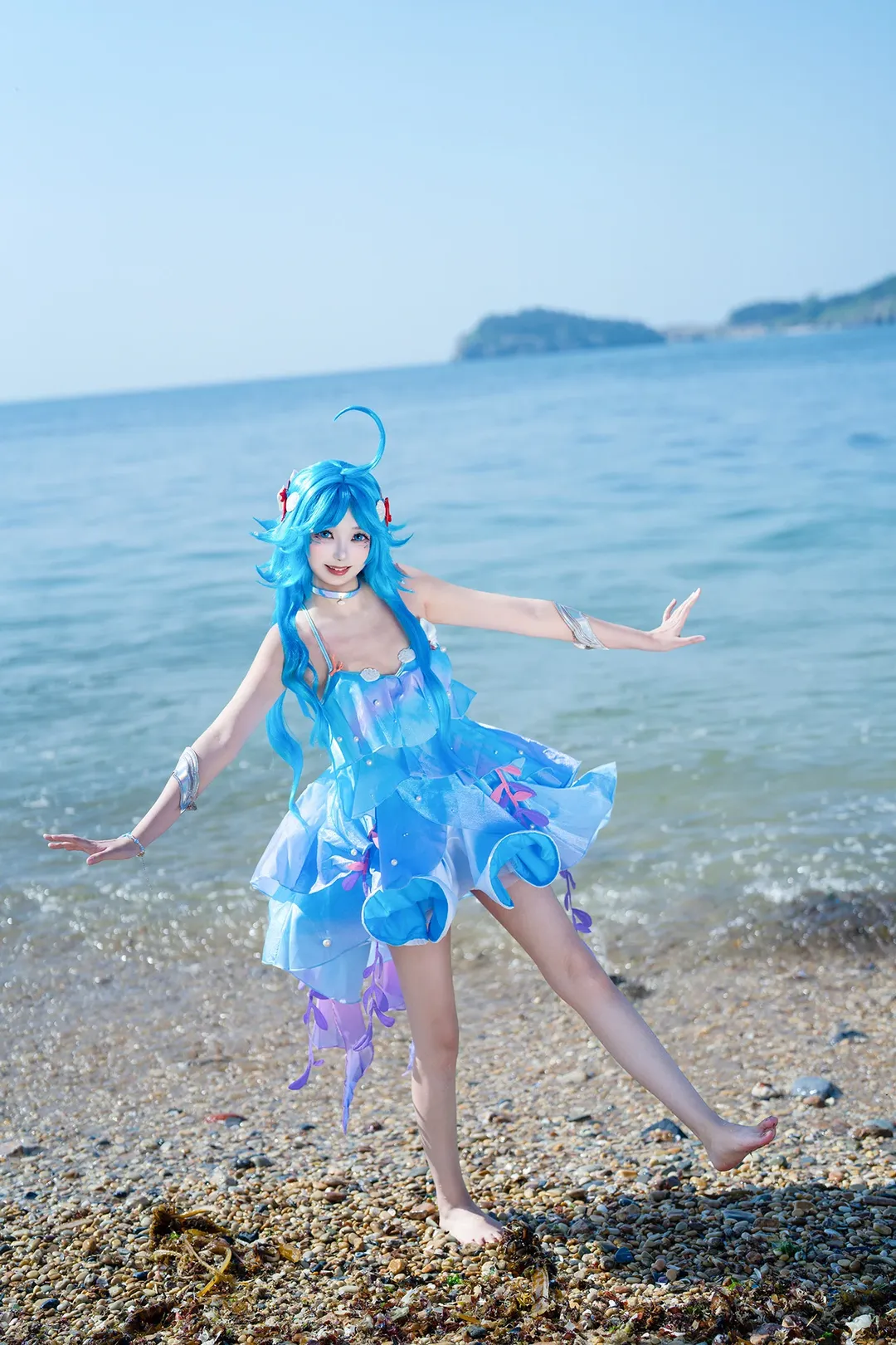 オナー・オブ・キングス, 二次元コスプレ, 青系, ドリア コスプレ, 海辺のコスプレ