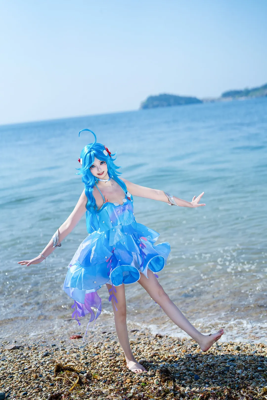 cosplay, 王者荣耀, 朵莉亚cos, 海边写真, 二次元生活存档 - 第3张