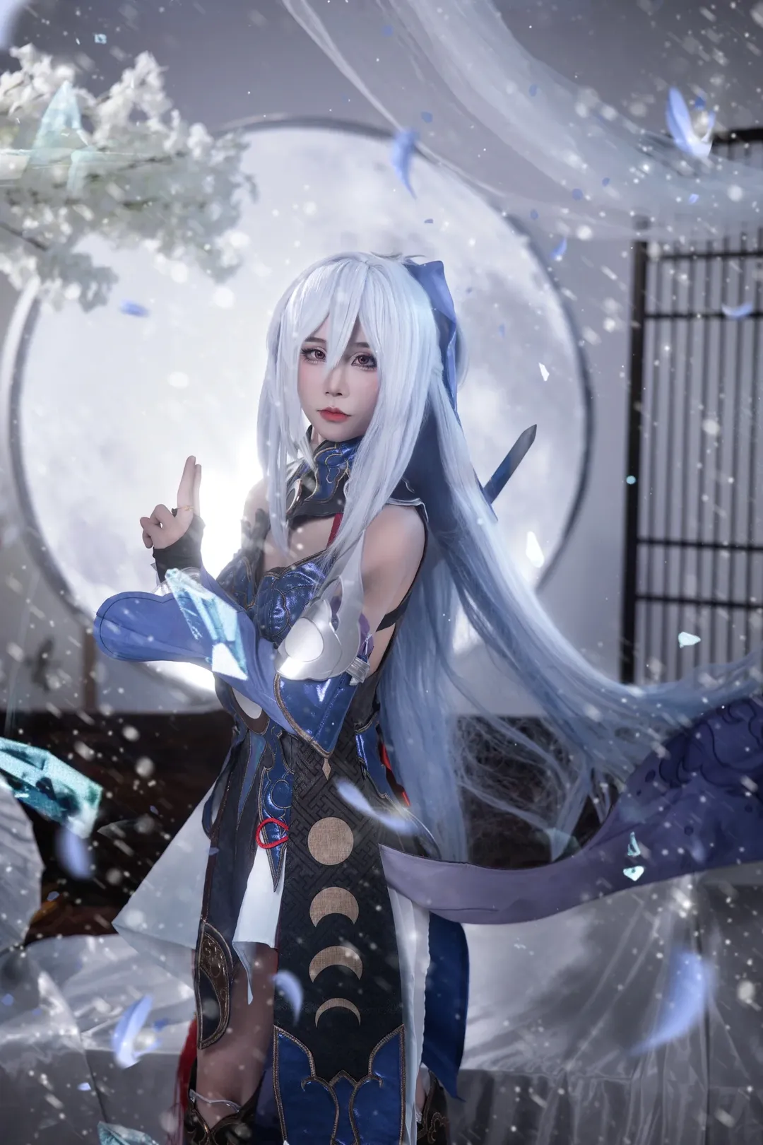 二次元摄影, 崩坏星穹铁道, 镜流cos, cosplay正片, 国风仙侠 - 第1张
