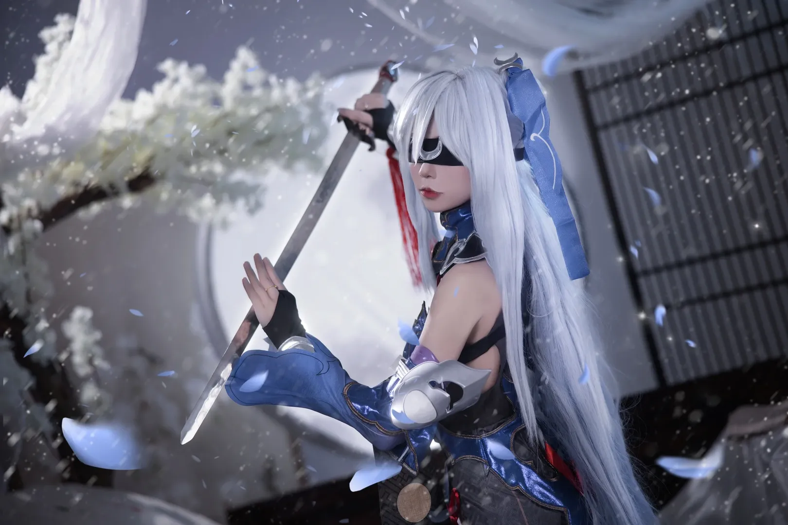 二次元摄影, 崩坏星穹铁道, 镜流cos, cosplay正片, 国风仙侠 - 第3张