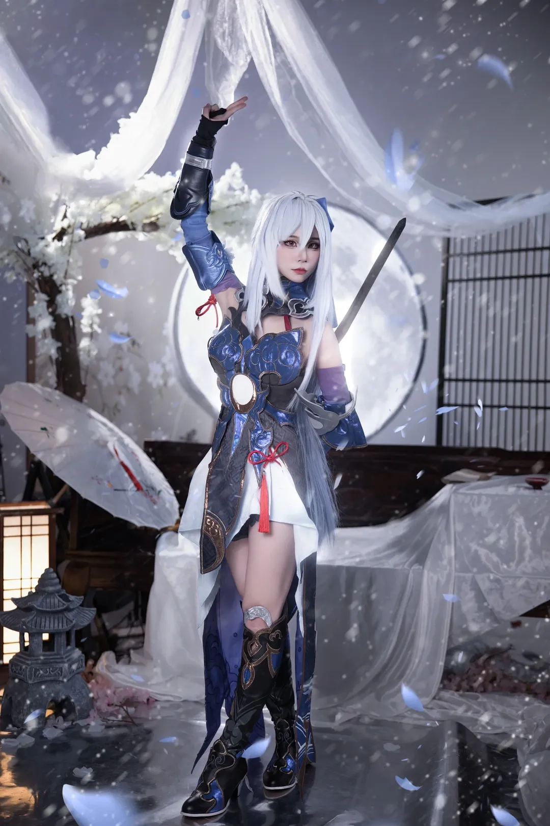 二次元摄影, 崩坏星穹铁道, 镜流cos, cosplay正片, 国风仙侠 - 第7张