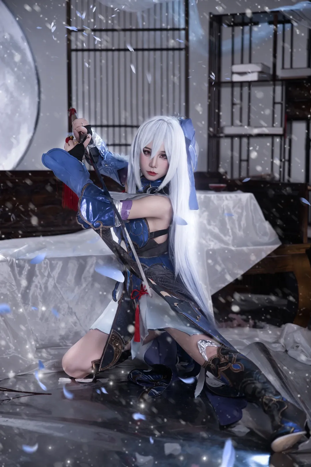 二次元摄影, 崩坏星穹铁道, 镜流cos, cosplay正片, 国风仙侠 - 第8张