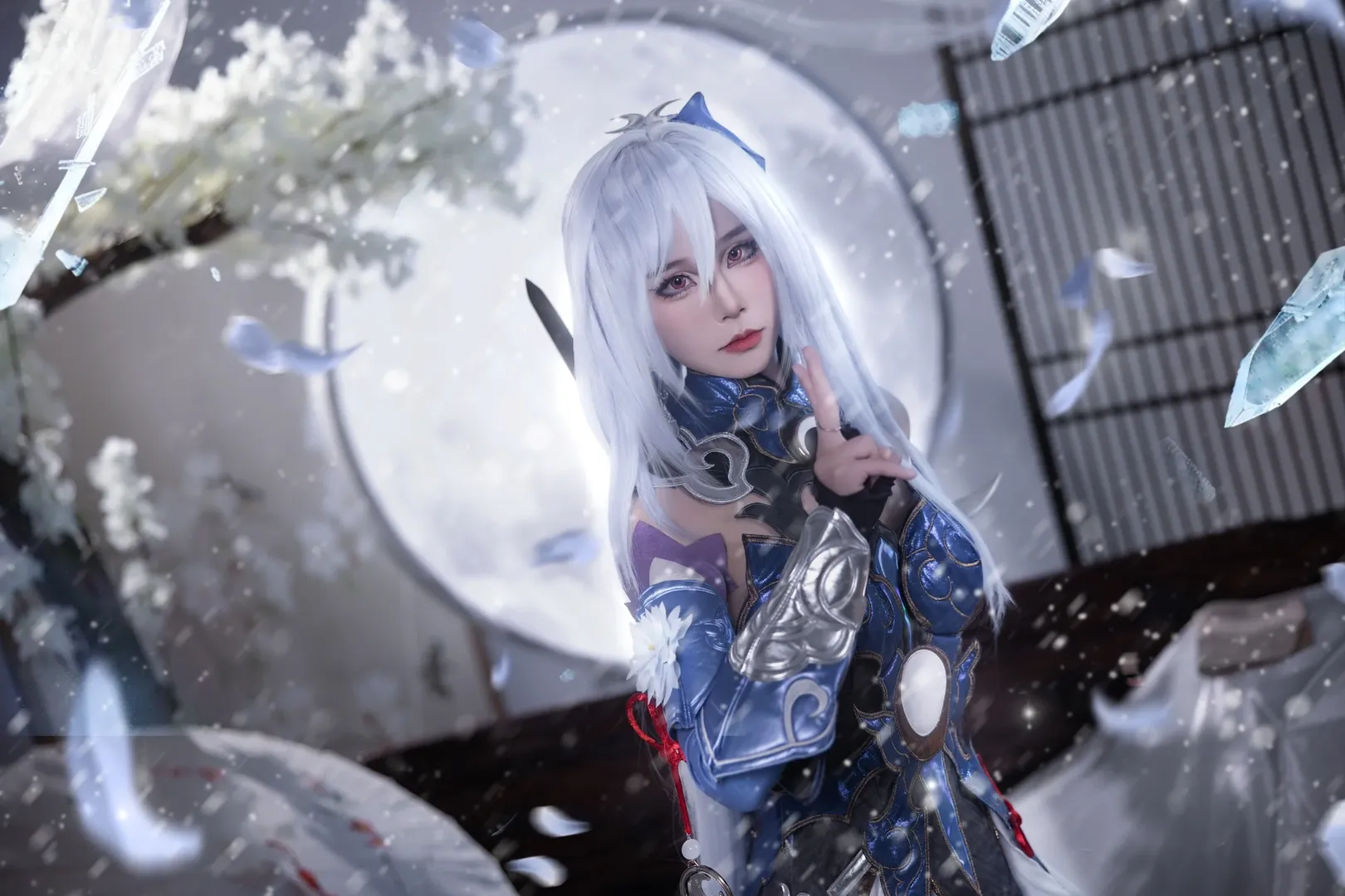二次元摄影, 崩坏星穹铁道, 镜流cos, cosplay正片, 国风仙侠 - 第9张
