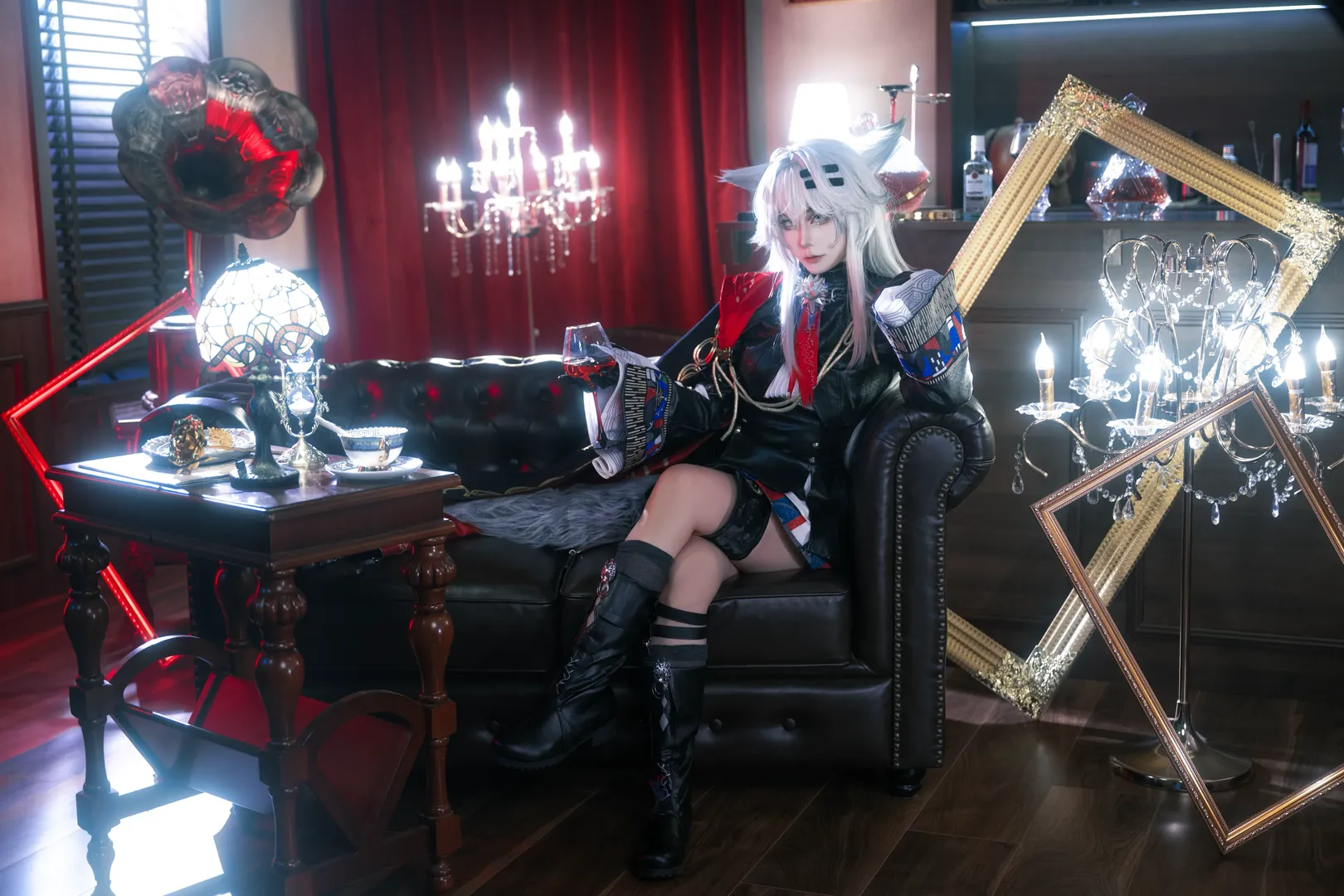 cosplay, 明日方舟, 拉普兰德cos, 荒芜拉普兰德cos, 揭幕者们