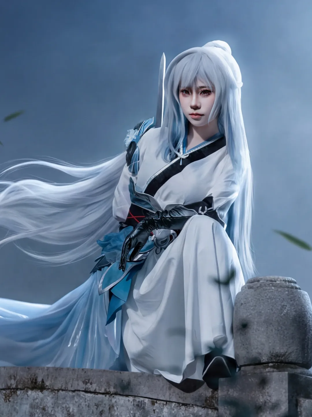 崩壊：スターレイル, 鏡流 コスプレ, コスプレシェア, 仙侠撮影, 銀髪古風