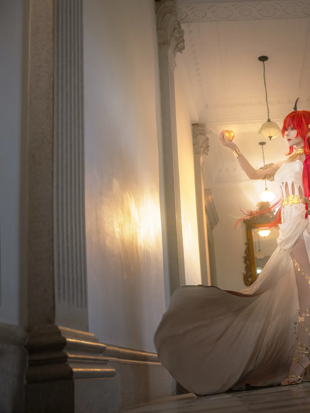 cosplay, 明日方舟, 史尔特尔cos, 音律联觉, 红发cos - 第2张