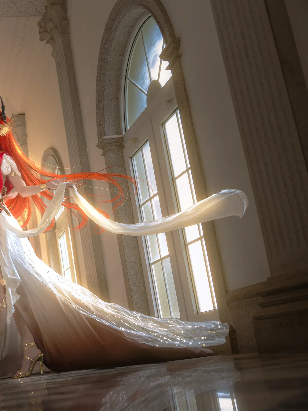 cosplay, 明日方舟, 史尔特尔cos, 音律联觉, 红发cos - 第3张