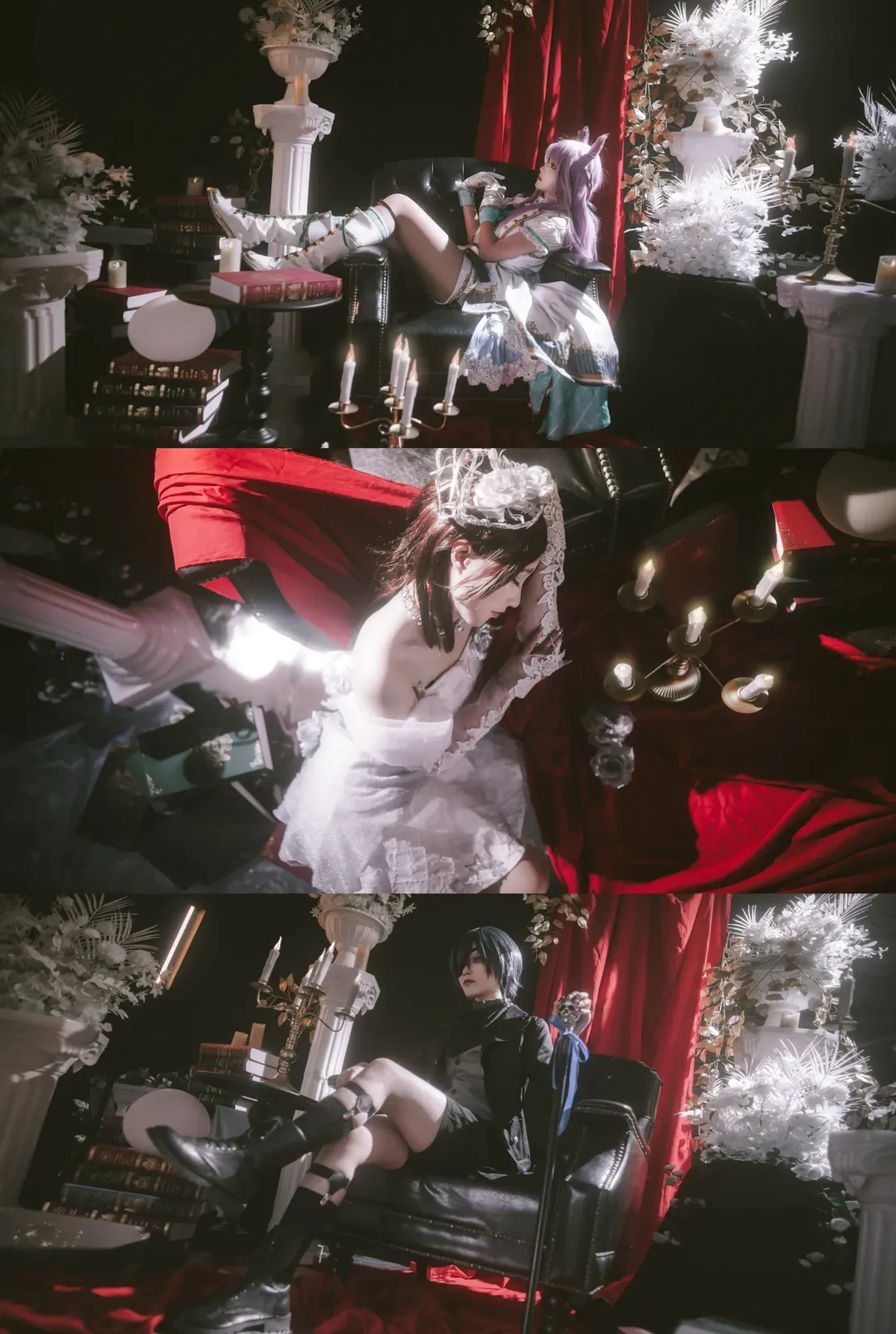 漫展场照, cosplay摄影, 哥特风cos, Cosplay日常, 复古布景 - 第1张