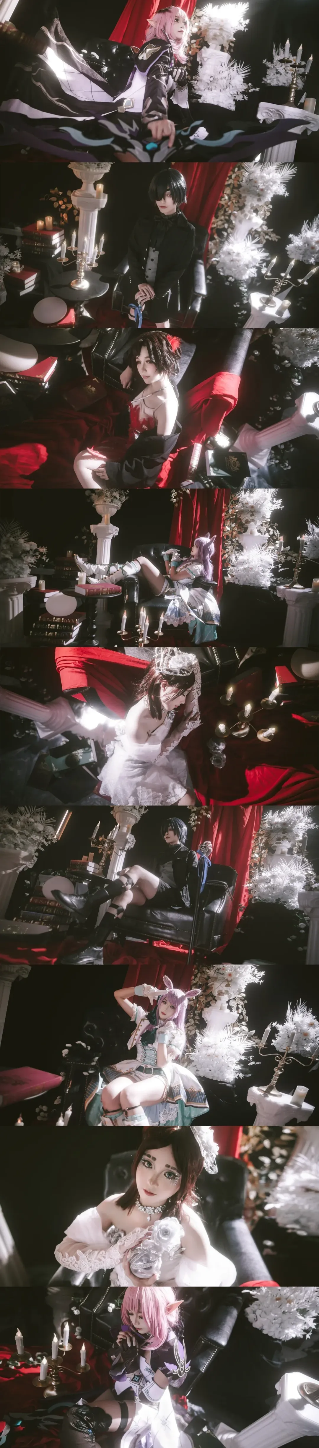 漫展场照, cosplay摄影, 哥特风cos, Cosplay日常, 复古布景 - 第11张
