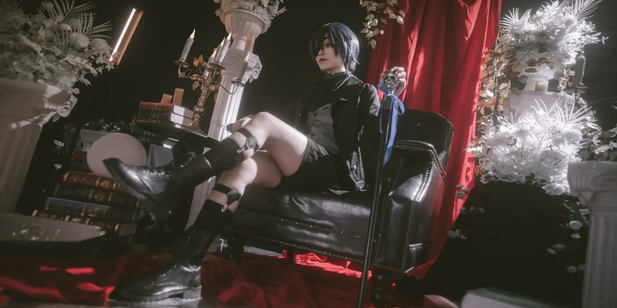 漫展场照, cosplay摄影, 哥特风cos, Cosplay日常, 复古布景 - 第2张