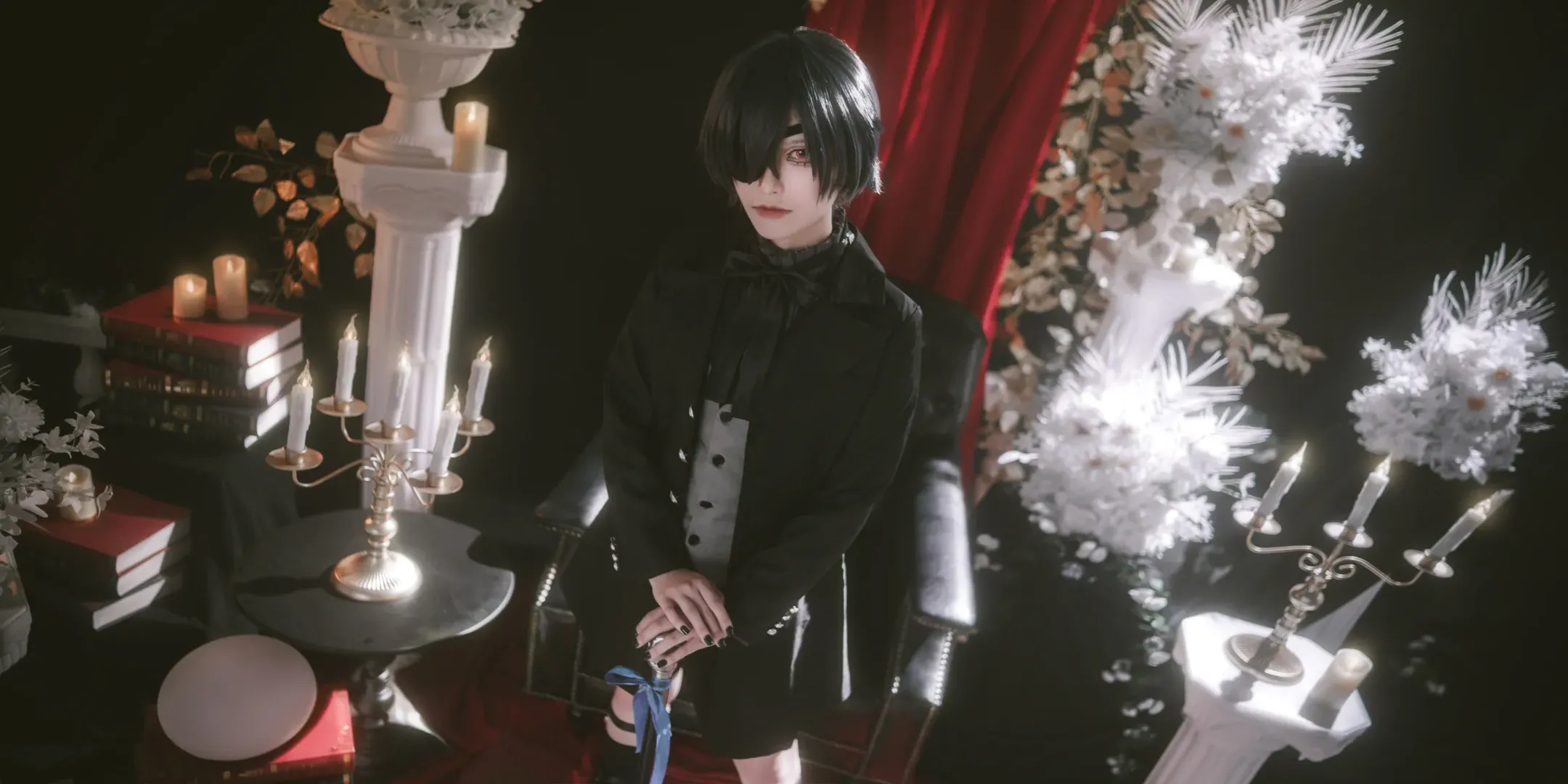 漫展场照, cosplay摄影, 哥特风cos, Cosplay日常, 复古布景 - 第3张