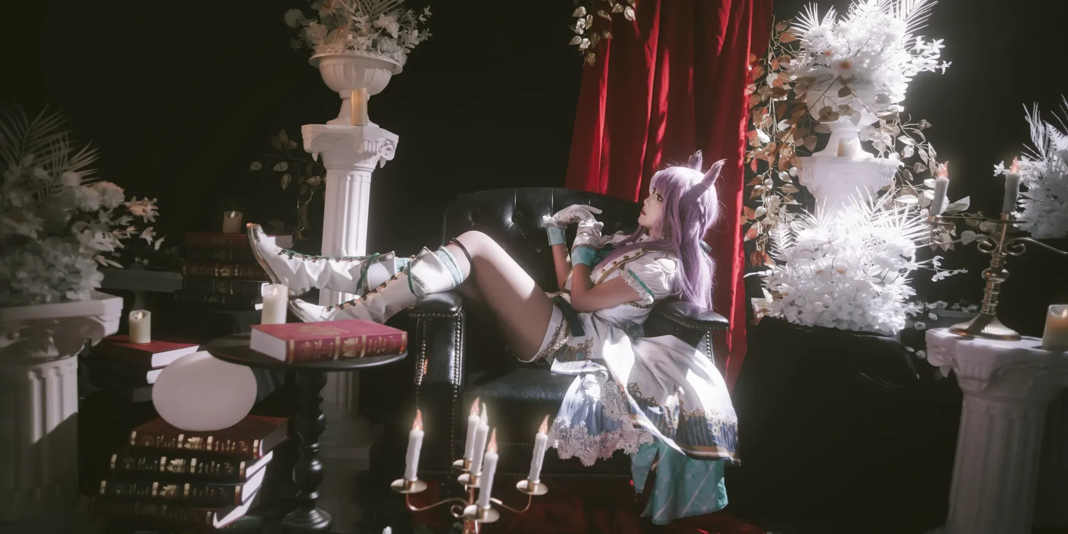 漫展场照, cosplay摄影, 哥特风cos, Cosplay日常, 复古布景 - 第4张