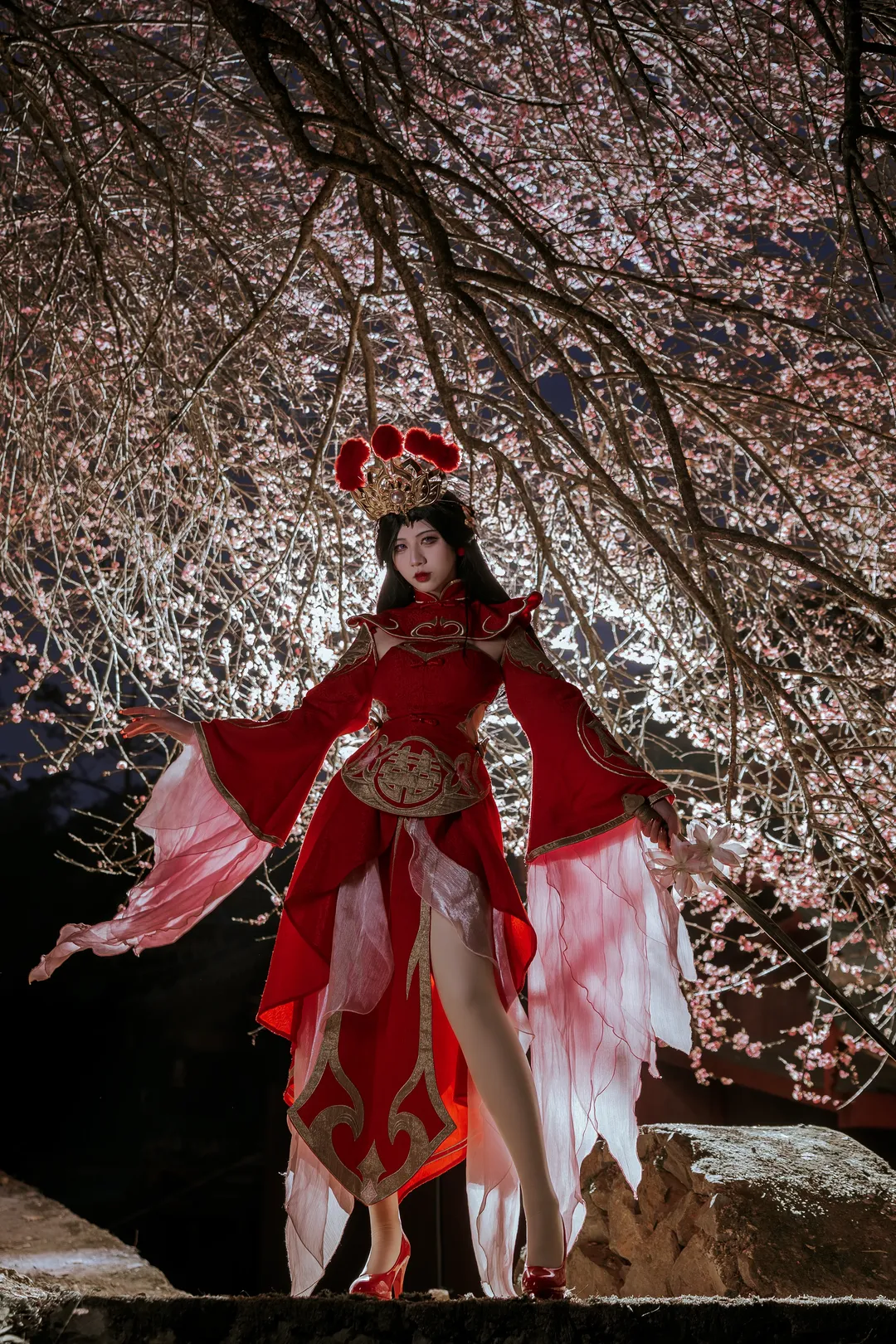 户外摄影, 王者荣耀, 古风cosplay, 露娜cos, 正片分享