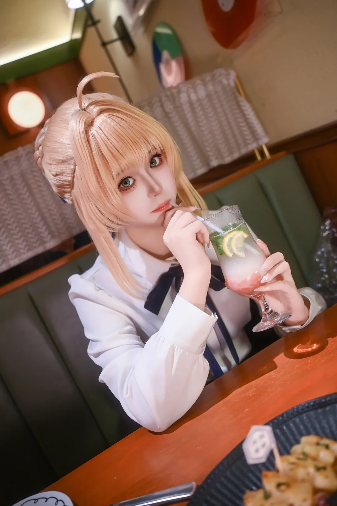 二次元撮影, アルトリア コスプレ, フェイト, コスプレ日常, グルメ探訪 - 3枚目