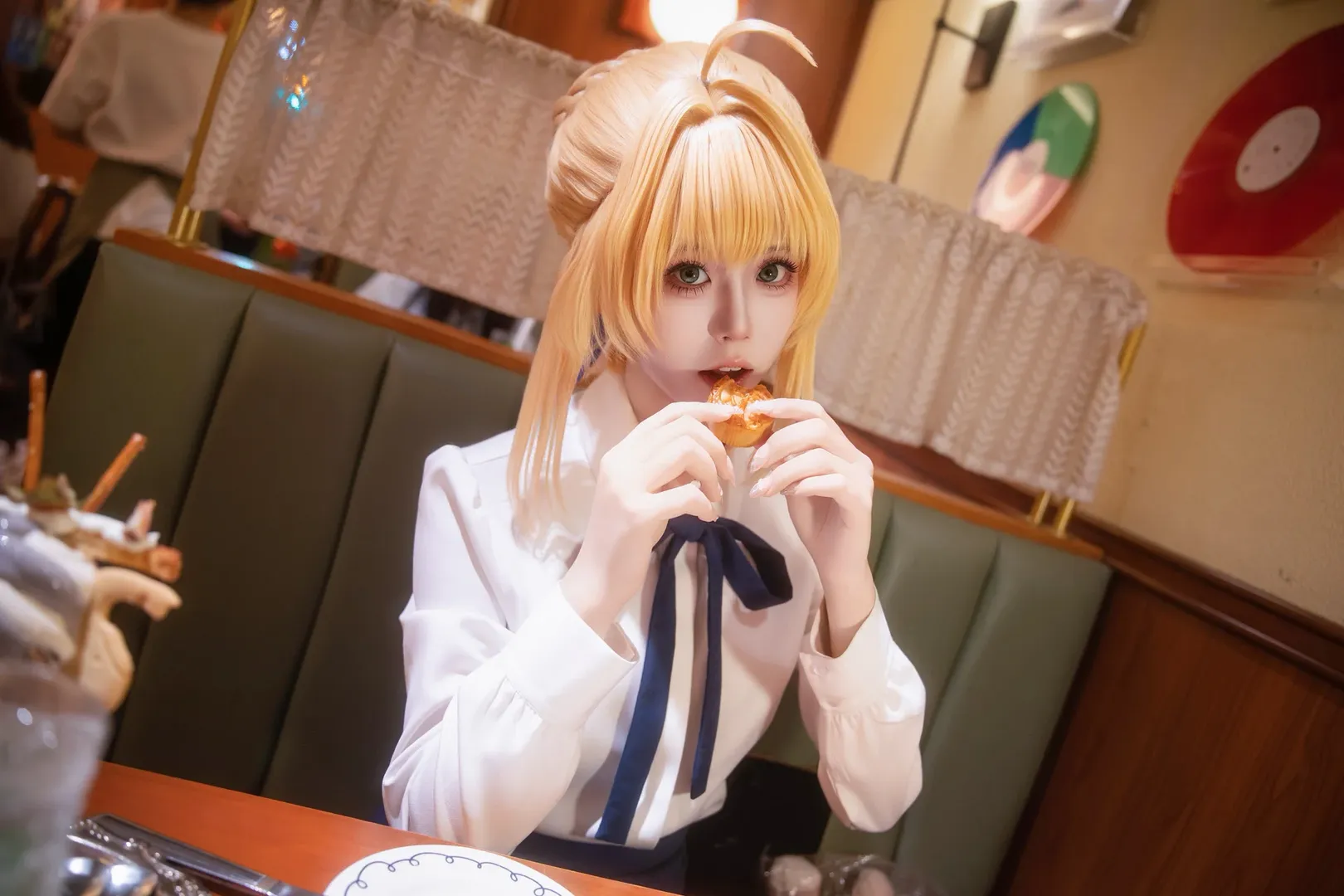 二次元撮影, アルトリア コスプレ, フェイト, コスプレ日常, グルメ探訪 - 4枚目