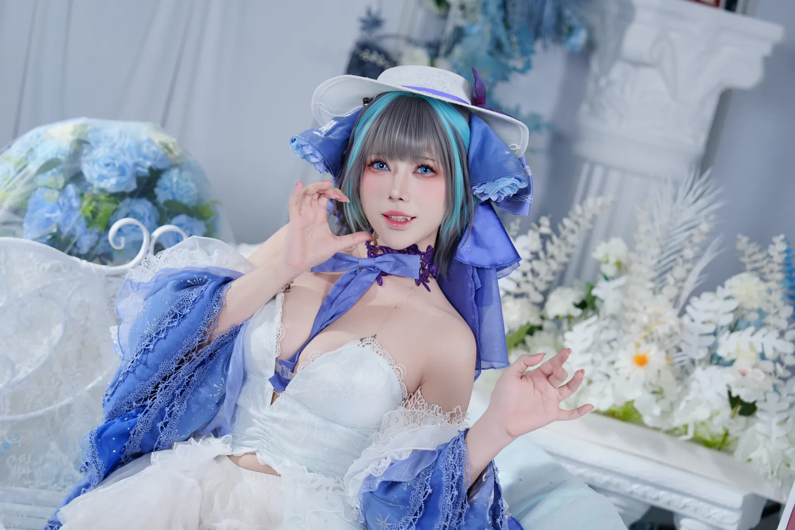 柴郡cos, 碧蓝航线, 萤火虫漫展, 冰雪公主, 茁影社 - 第5张