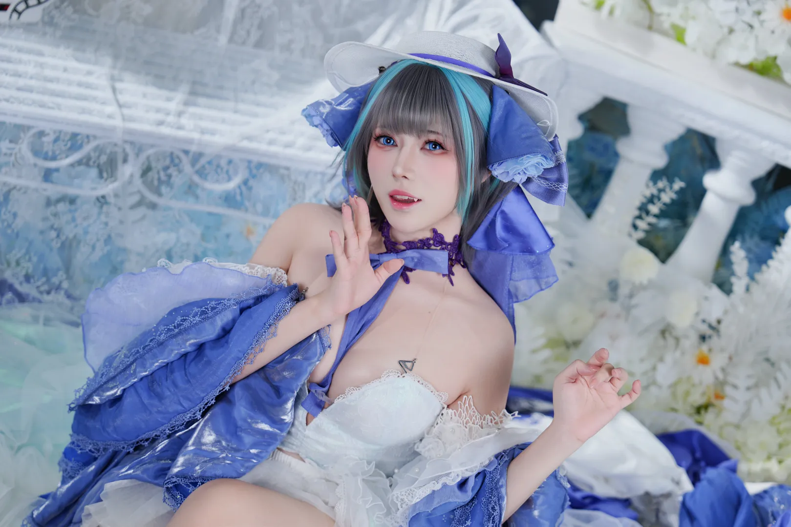 柴郡cos, 碧蓝航线, 萤火虫漫展, 冰雪公主, 茁影社 - 第7张