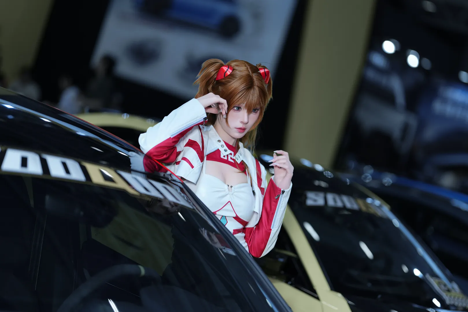 新世紀エヴァンゲリオン, アスカコスプレ, 新世紀エヴァンゲリオン, モーターショーコスプレ, カスタムカー文化 - 10枚目