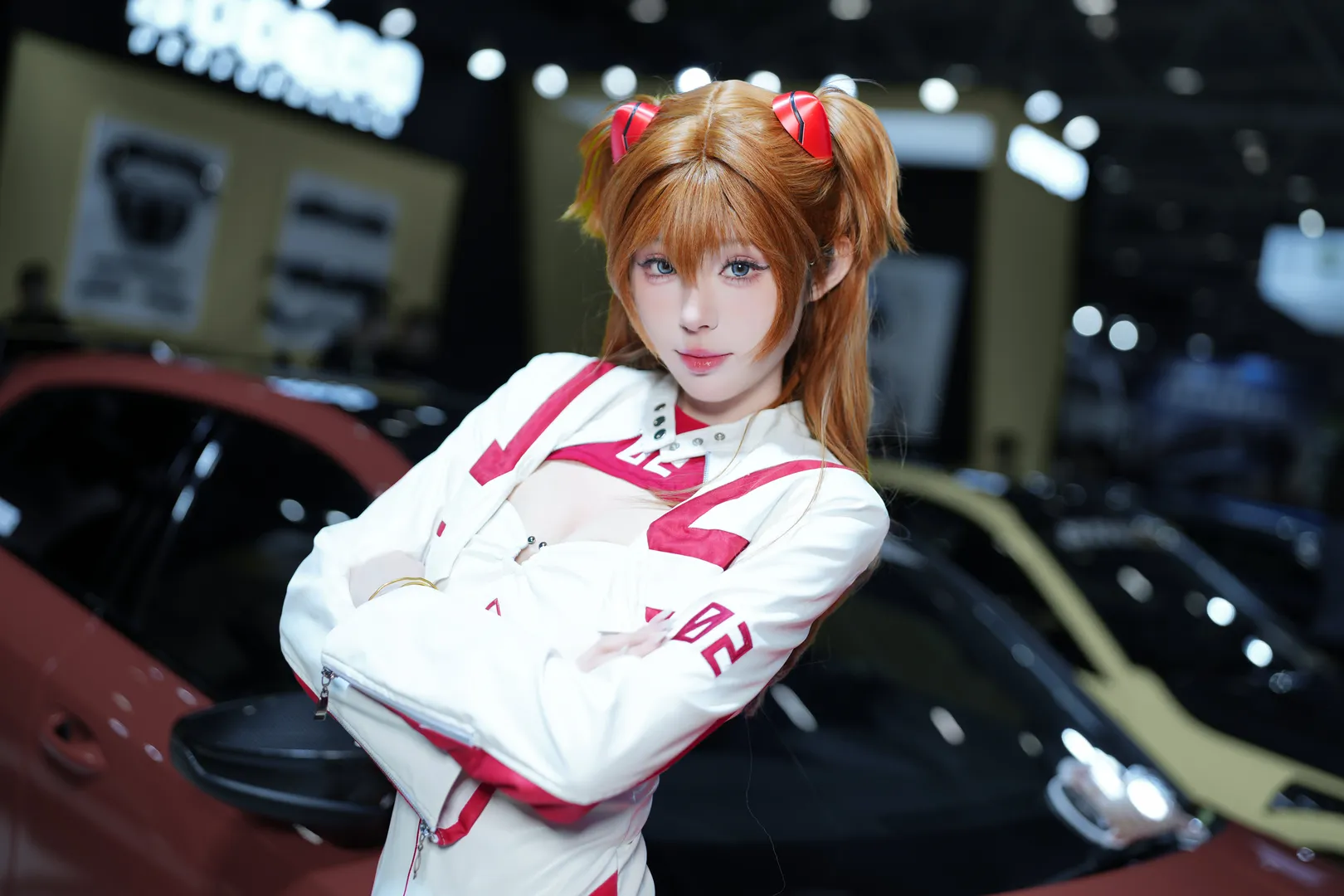 新世紀エヴァンゲリオン, アスカコスプレ, 新世紀エヴァンゲリオン, モーターショーコスプレ, カスタムカー文化 - 5枚目