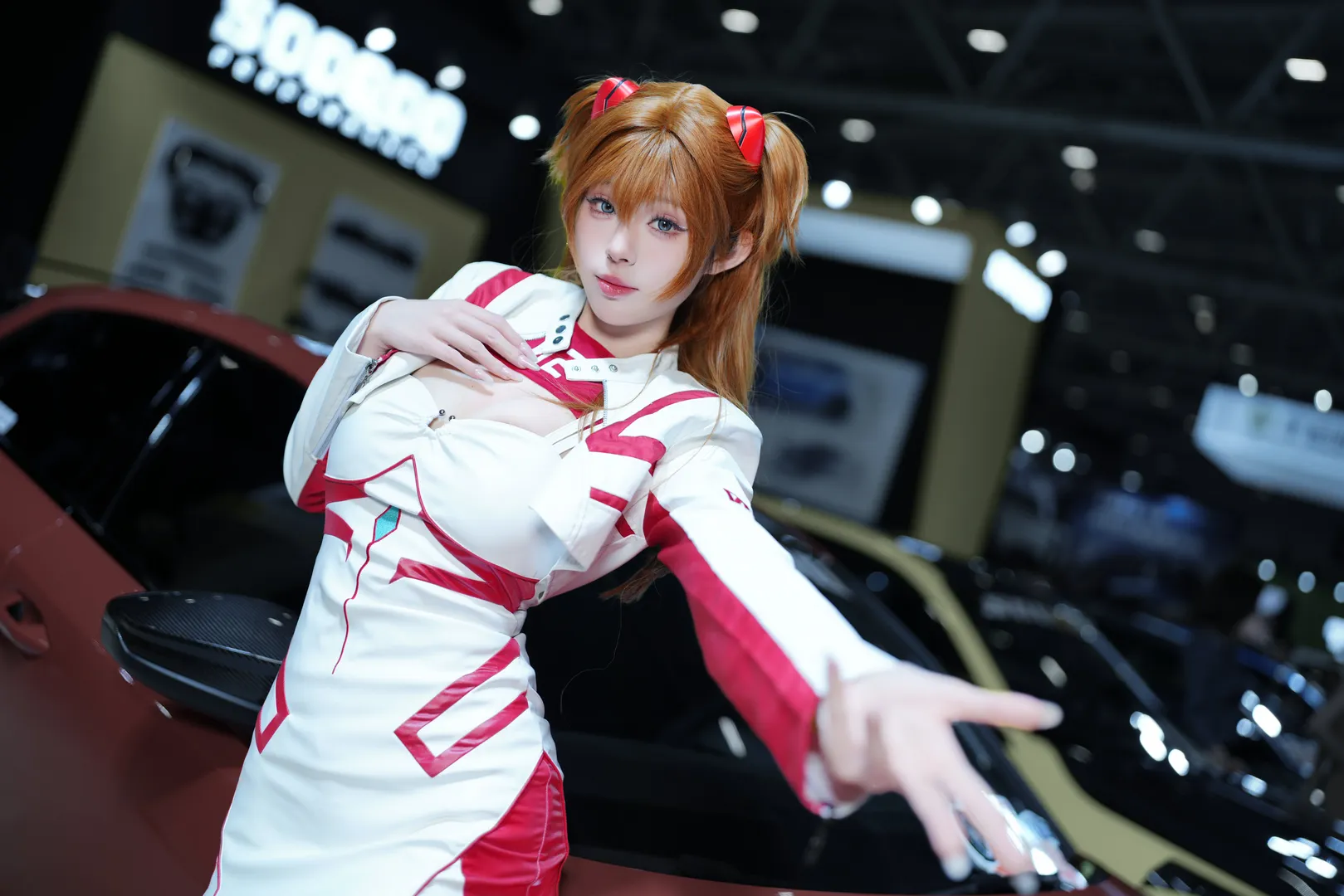 新世紀エヴァンゲリオン, アスカコスプレ, 新世紀エヴァンゲリオン, モーターショーコスプレ, カスタムカー文化 - 6枚目