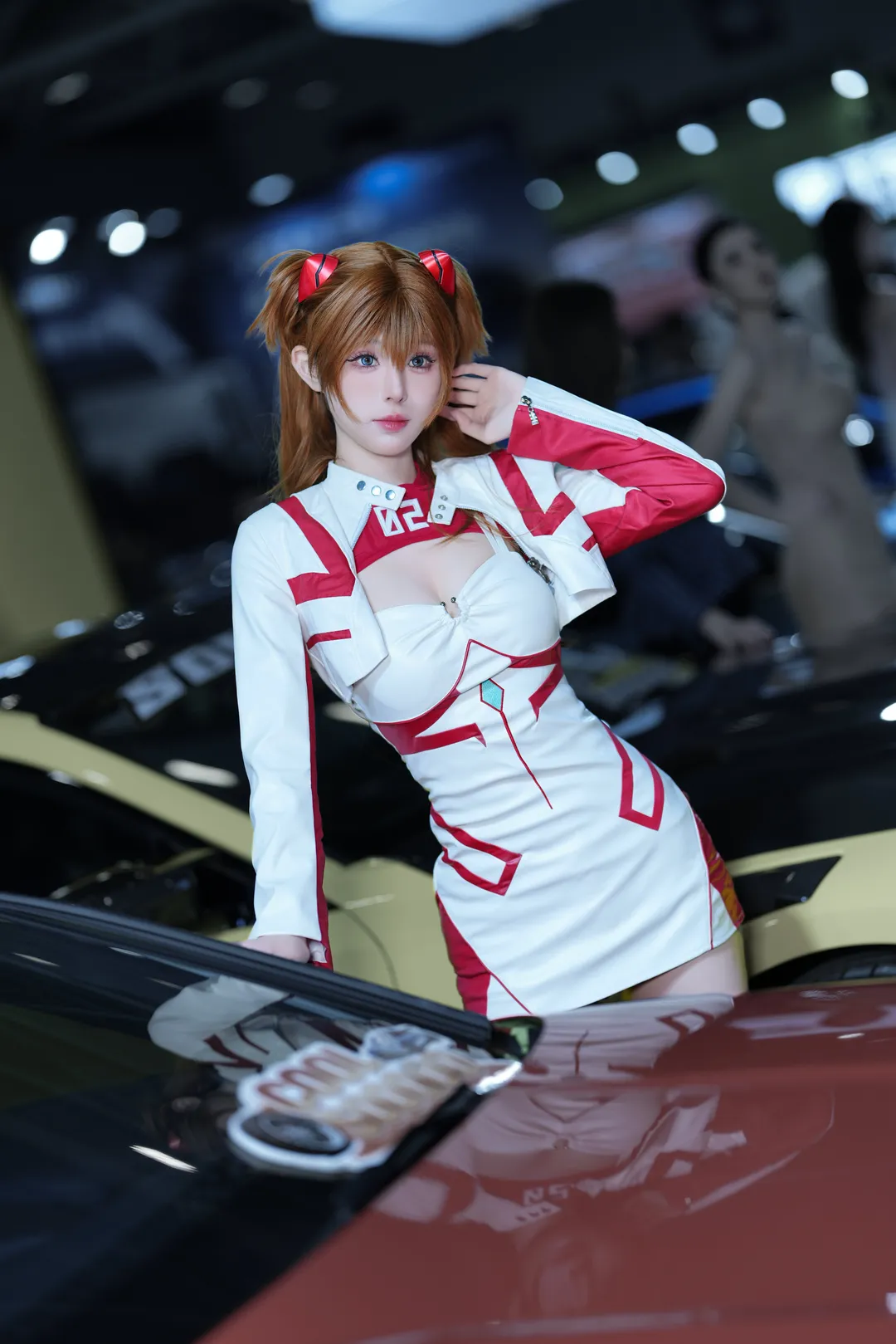 新世紀エヴァンゲリオン, アスカコスプレ, 新世紀エヴァンゲリオン, モーターショーコスプレ, カスタムカー文化 - 9枚目