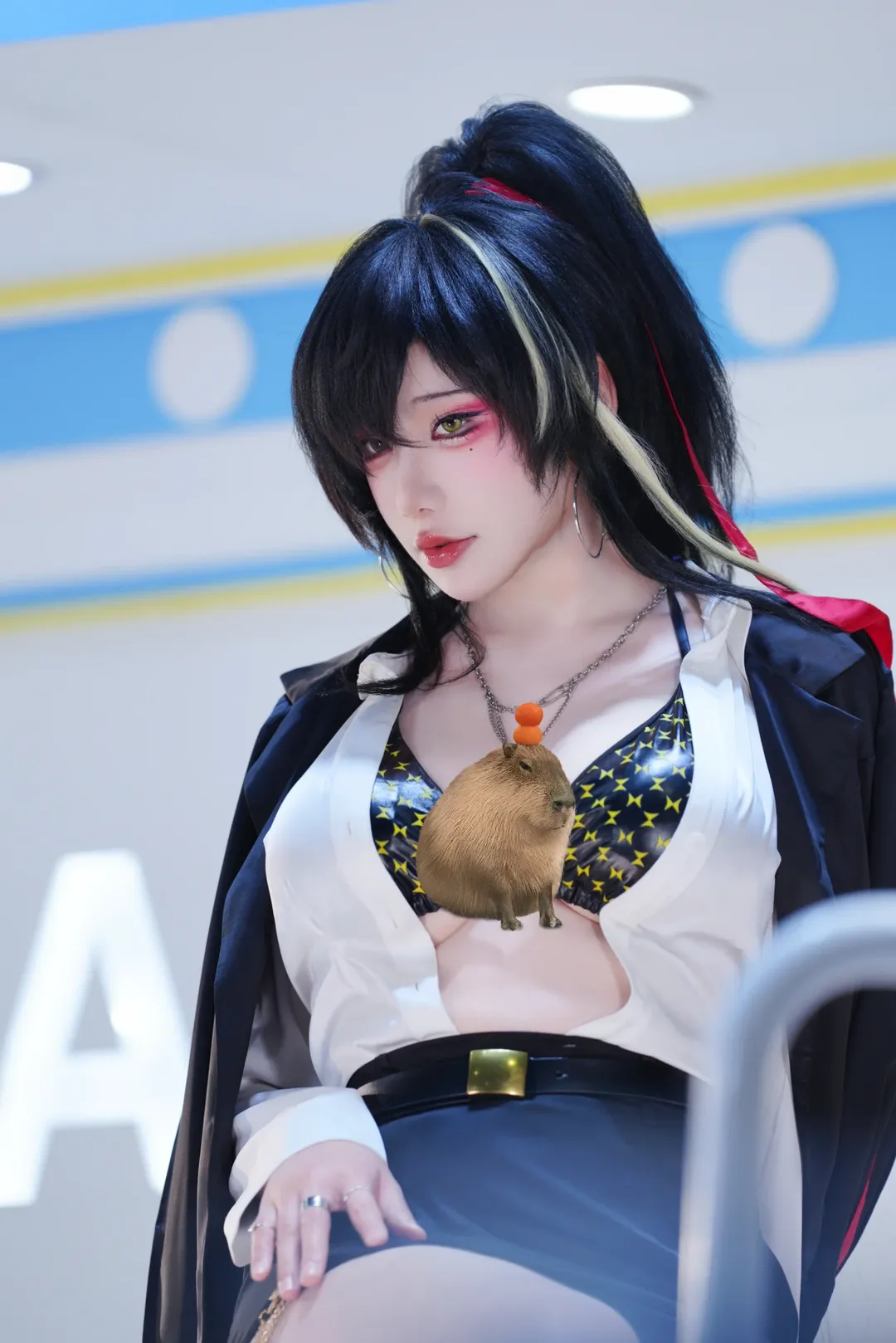 アズールレーン, イベント写真, 二次元コスプレ, ハルビン コスプレ, ハイポニーテール コスプレ - 2枚目